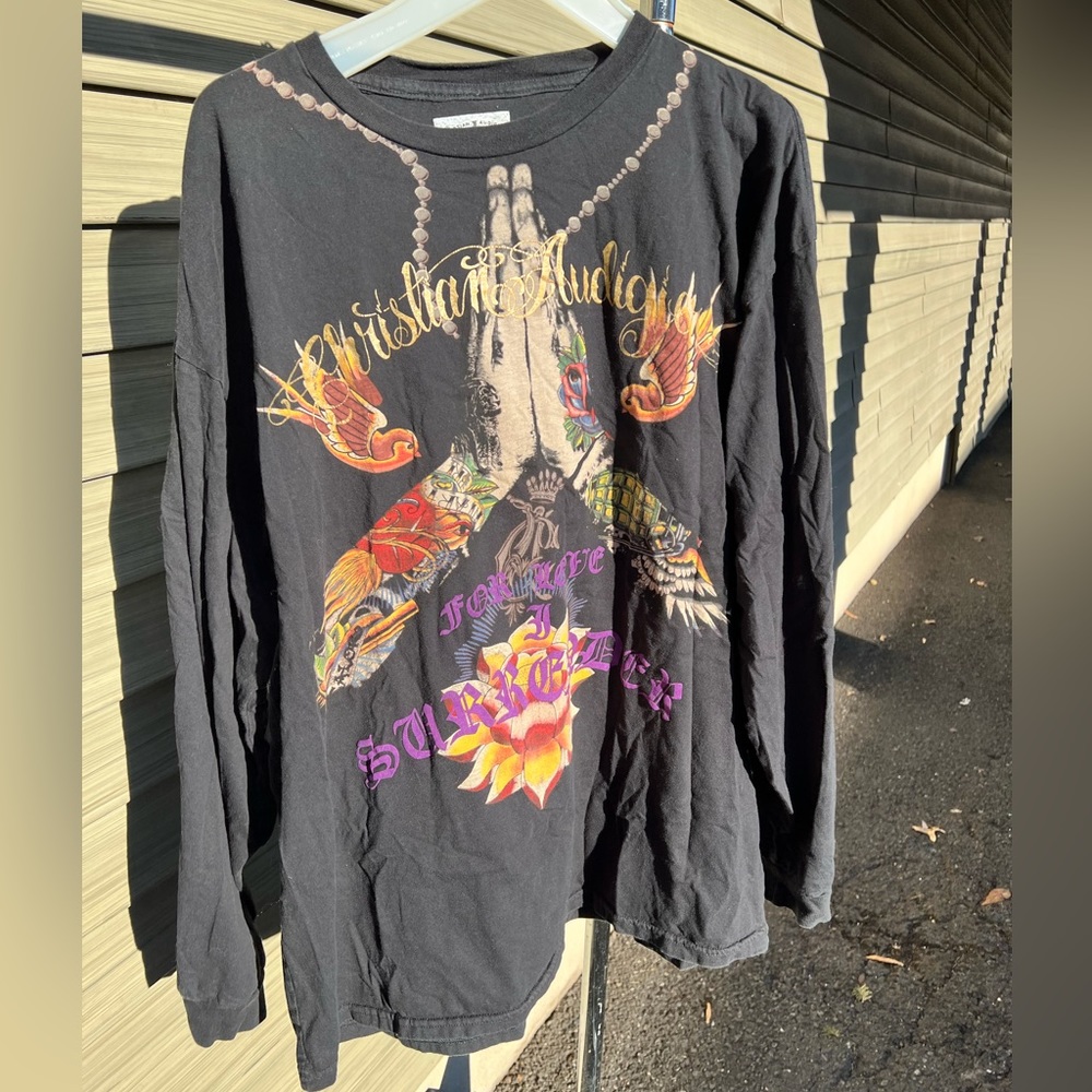 CHRISTIAN AUDIGIER GRAPHIC LONG SLEEVE